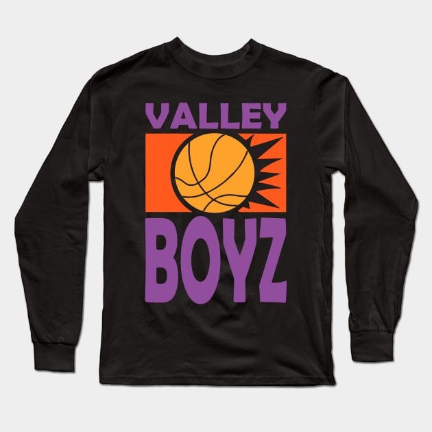 Phoenix Valley Boyz Retro Long Sleeve T-Shirt by CraigAhamil